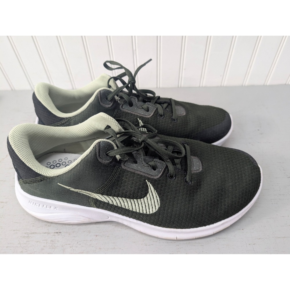 Nike Flex Experience Run 11 Next Nature Mens Sz 12 Olive Green‎ Black DH5753-300